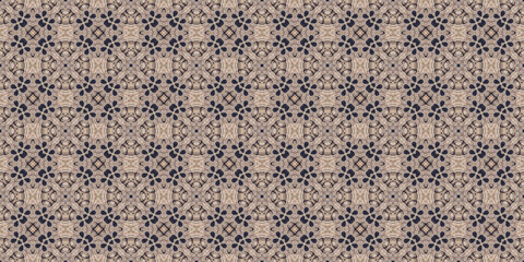 Naklejka na meble Seamless abstract pattern. Symmetrical texture. Kaleidoscope