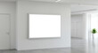 © Dun Dun - Modern Minimalist Hallway Mockup: Blank Canvas AI Generated