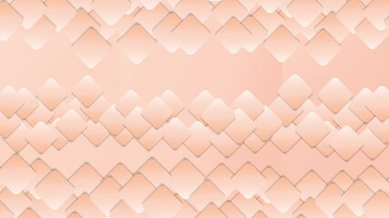 Poster - Colored abstract background. Geometric background with smooth movements of squares. Animation with looping.