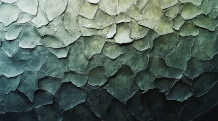 Fototapete - metallic scales texture with gradient - abstract decorative surface design