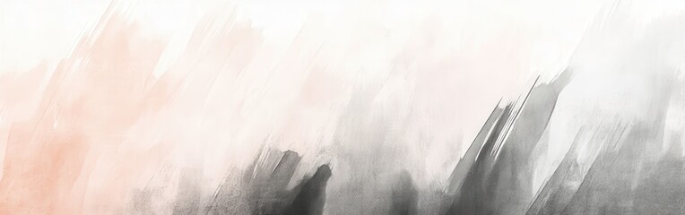 Poster - Abstract pencil strokes gradient with jagged borders create a textured blend of colors on white art background