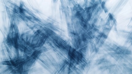 Aufkleber - Elegant pastel blue strokes gradient - soft, textured background with artistic lines in light shades, modern abstract design
