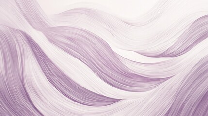 Poster - Soft pencil strokes backdrop with gentle overlap creating wavy and abstract design in light purple color for backgrounds