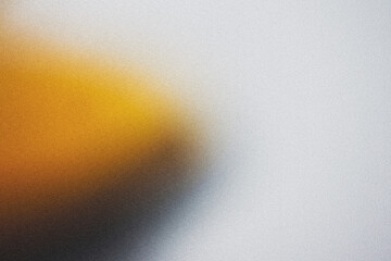 Poster - Yellow white noise gradient background, grainy bright texture, retro banner design with copy space