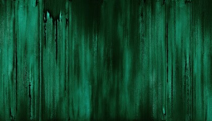 Aufkleber - grungy emerald green painted wood texture background for digital design, wall art, product display or web backdrop use

