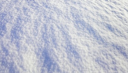 Poster - fresh untouched snow texture in morning sunlight for winter background, website banner, or seasonal design element

