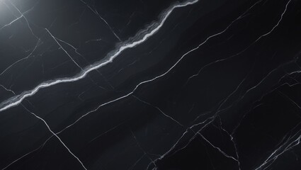 Poster - Luxurious black marble texture for skin tile wallpaper and artistic design background. Abstract pattern.
