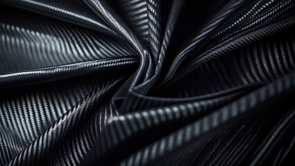 Poster - Background featuring black carbon fiber texture
