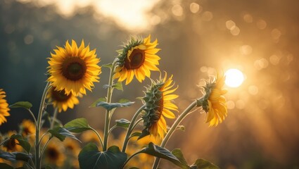 Poster - Sunrise blossoms