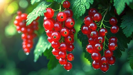 Aufkleber - Detailed view of ripening berries. Quality photograph