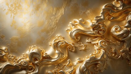 Leinwandbilder - opulent gleaming background surface