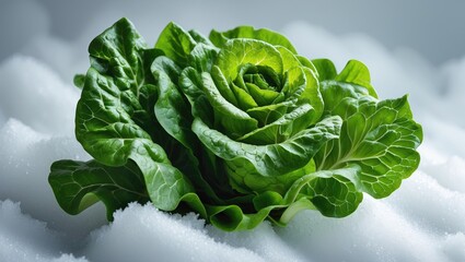 Poster - Salad leaves.