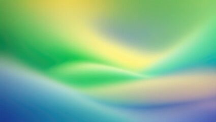 Poster - Color Gradient with Blurred Background