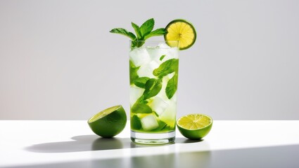 Aufkleber - A cocktail made with mojito