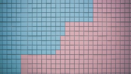 Poster - Background of building wall tiles