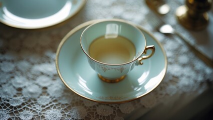 Aufkleber - A plate placed on the table. Table embellishment. Setting the table. Dish components