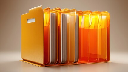 Poster - A colorful book with an eye-catching cover positioned under a bright glow resembling an open gate in a vivid setting