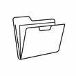 © adebaguspr - Organized Files Simple Folder Icon Illustration