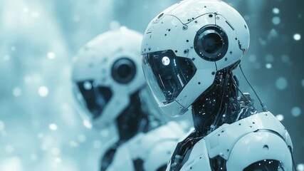 Poster - view of futuristic nano robots operating within the human body for advanced medical treatment, illustrating nanotechnology, precision healthcare, and biotechnology innovation