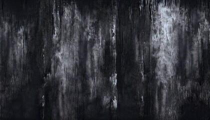 Aufkleber -  abstract black and white vertical grunge texture background for digital design, wall art, print or modern poster use