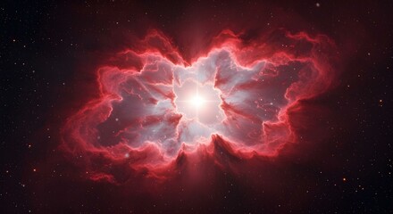 a stunning view of a vibrant nebula, showcasing the beauty of space and celestial wonders.