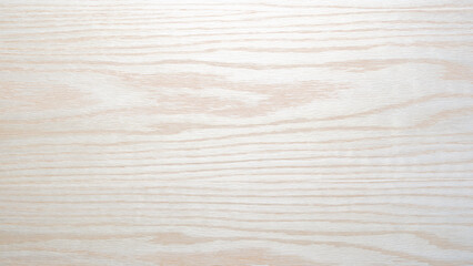 Poster - A white wooden surface texture background  with a grain pattern. The surface is smooth and has no visible blemishes.