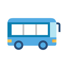 Wall Mural - cartoon bus icon