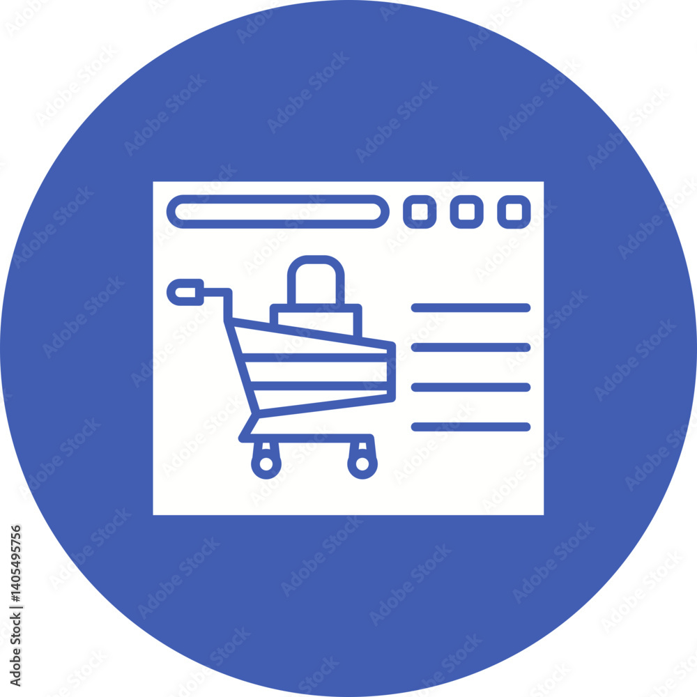 Online shopping Icon