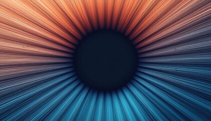 Poster - Vibrant light burst action abstract design digital art colorful environment close-up view modern aesthetic