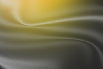 Aufkleber - Abstract yellow and grey flowing fabric texture.