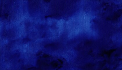 Poster - deep indigo denim fabric texture with cloudy dye pattern for backgrounds, textile mockups, print templates, web design


