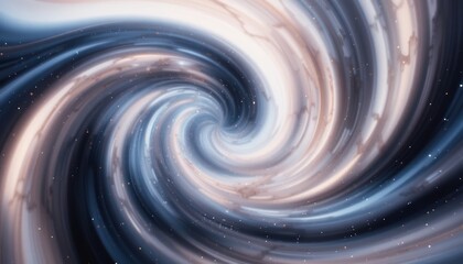 Poster - Galactic swirl in deep space abstract visual cosmic environment view from within a vortex concept of time and space continuum