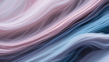 Poster - Fluid motion abstract art digital creation vibrant colors soft flowing textures aesthetic design modern background