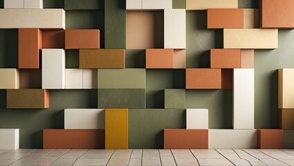 Poster - Background photo of floor tile texture