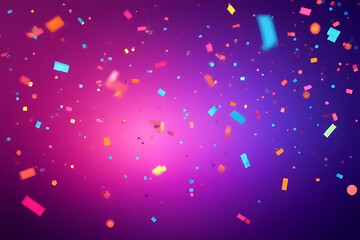 Poster - abstract background with stars