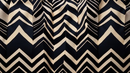 Poster - Wavy Lines Pattern Design on Hard Plastic Sheets Background