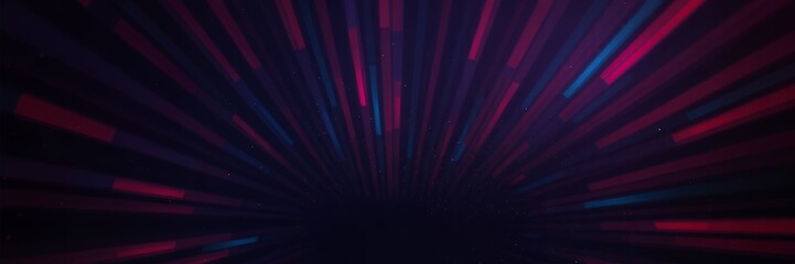 Poster - Abstract background featuring blurred streaks of pink and blue light against a dark backdrop