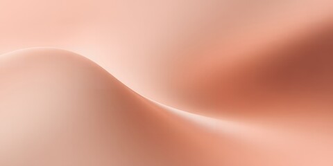 Poster - A soft peach colored gradient background with a gentle curve and subtle light variations