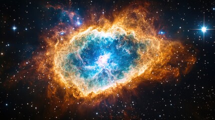 Wall Mural - mystical space nebula