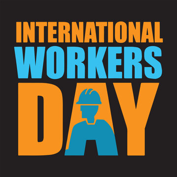 International Workers' Day Celebration Vector design