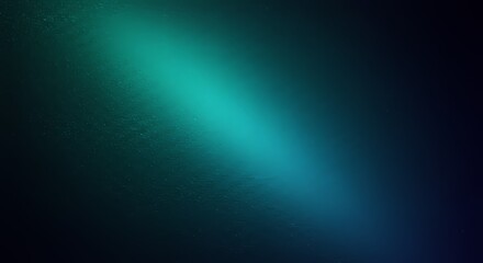 Leinwandbilder - Abstract teal and dark blue gradient background for digital design and presentations