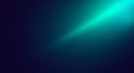 Leinwandbilder - Abstract teal gradient background for presentations and graphic design projects usage