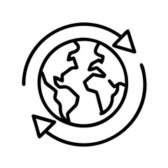 Poster - Global business solutions worldwide network international trade and exchange market concept design