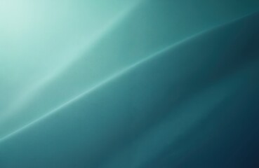 Poster - Soft blue-green gradient background art design concept. Creative abstract background with texture for presentation, website, media, poster design. Modern vibrant elegant aesthetic composition with