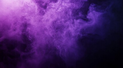 Poster - Dark purple background with a gradient, subtle glow on the edges