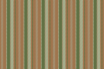 Fototapete - Classic vertical striped pattern with rustic texture. Earthy green, cream and warm brown tones create a timeless, versatile backdrop. Textile, fashion design.