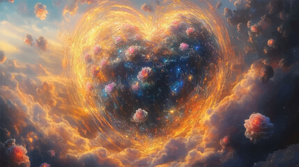 where flowers touch the stars.