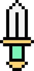 Poster - Game Icon Pixel Style Element Set