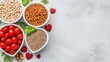 © danadesa - Healthy Grains, Seeds, and Vegetables