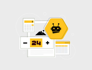 Poster - ai-powered inventory systems enhance supply chain efficiency, balancing stock levels and preventing 